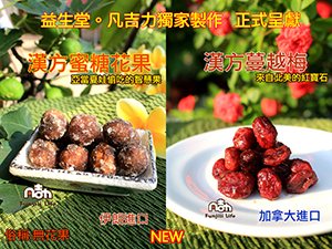 ►新品上市NEW◄ 漢方蜜糖花果 & 漢方蔓越莓 獨家製作介紹!!!